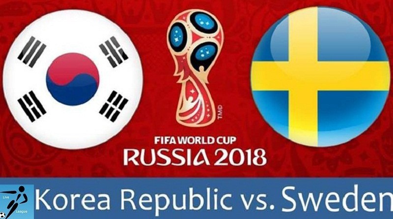 البث المباشر لمباراة السويد وكوريا الجنوبية بكأس العالم