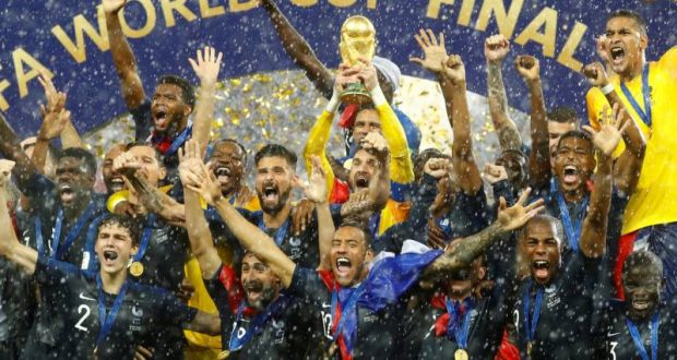 فوز منتخب فرنسا بكأس العالم