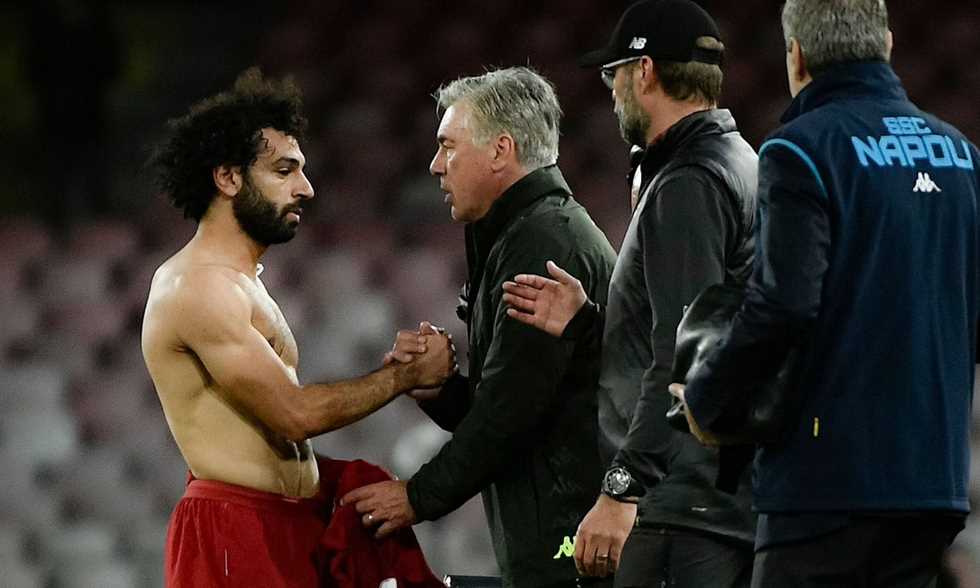 أنشيلوتي يفاجئ محمد صلاح