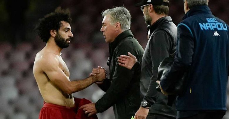 أنشيلوتي يفاجئ محمد صلاح