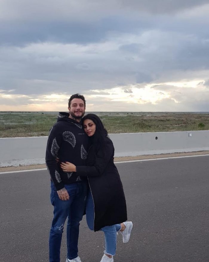 أحمد الفيشاوي وزوجته