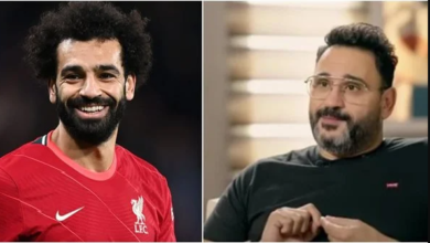 محمد صلاح وأكرم حسني