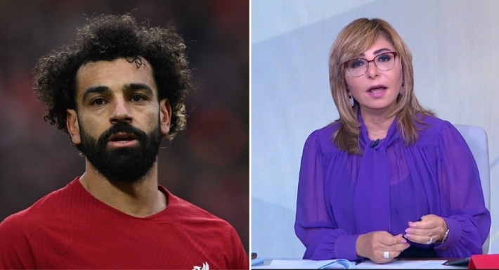 لميس الحديدي ومحمد صلاح