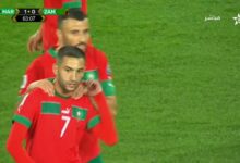 أهداف مباراة المغرب وزامبيا اليوم في تصفيات كأس العالم