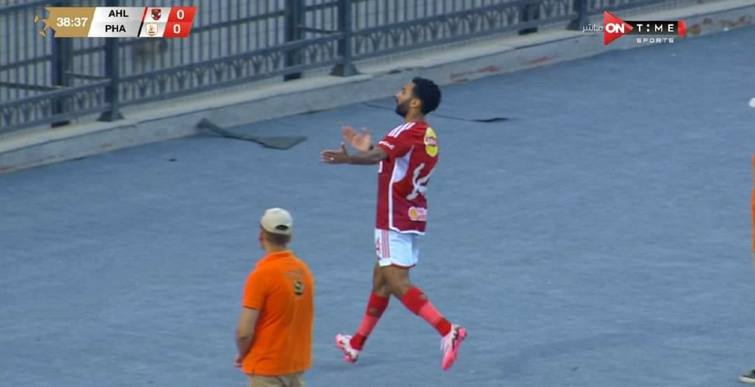 أهداف مباراة الأهلي وفاركو (2-1) اليوم في الدوري المصري