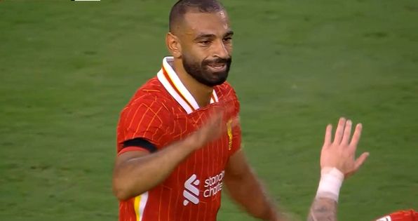 هدف محمد صلاح فى مباراة ليفربول وارسنال اليوم