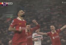 أهداف مباراة ليفربول ومانشستر يونايتد اليوم في الدوري الإنجليزي