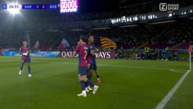 أهداف مباراة برشلونة وبوروسيا دورتموند اليوم في دوري أبطال أوروبا